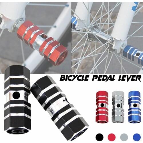 Bike Foot Pegs Footrest Rear Pedals Pegs 10.5 mm Aluminum Alloy MTB BMX Road Bicycle Cycling Accessories Kits Motorcycle