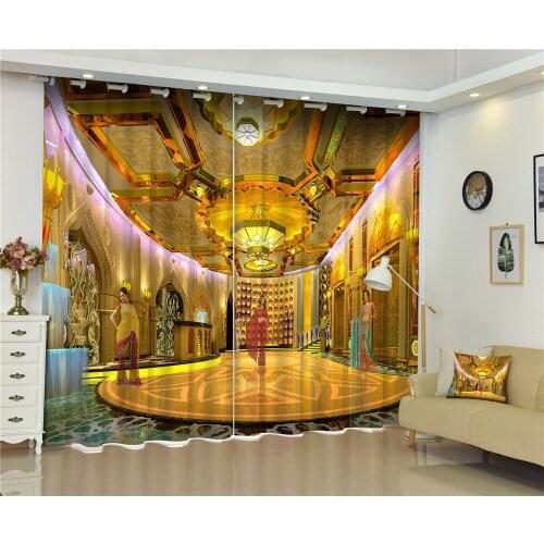Curtains sexy girl Luxury Blackout 3D Window Curtains For Living Room Office Bedroom Rideaux Drapes Cortinas Customized size