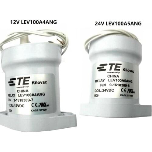12V/ 24V coil 3-1618389-7 LEV100A4ANG new energy vehicle 9-1618389-8 LEV100A5ANG high voltage DC relay