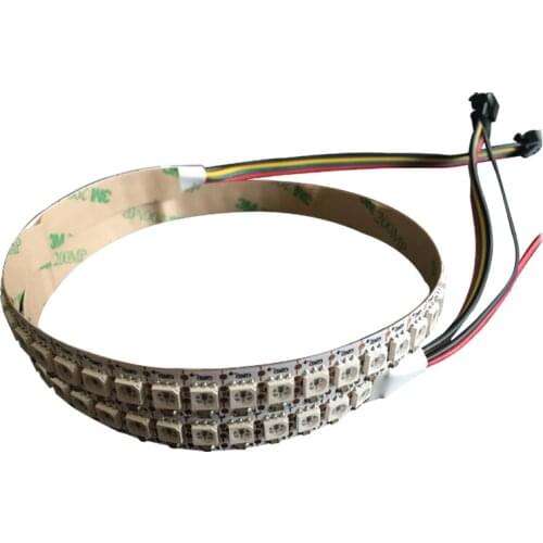 2mX Smart strip sk6822 5050SMD rgb full color flexible led strip light 144led/m white/black pcb available free shipping