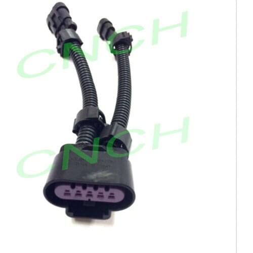 5 pcs LS7 / LS3 5 Wire MAF Mass Air Flow Sensor to 3 Wire Harness Adapter w/ IAT