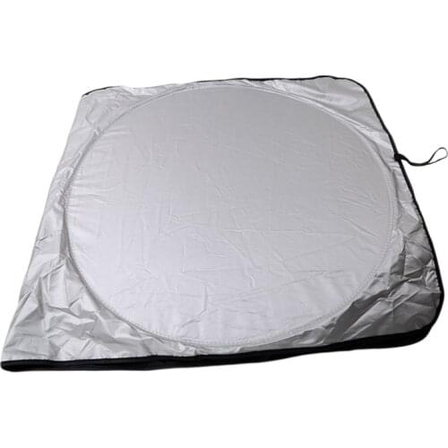 Car-Styling Folding Jumbo Front Rear Car Window Sun Shade Auto Visor Windshield Block Cover Sunshade