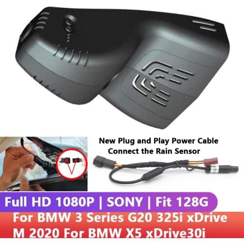 HD Car Driving Recorder Easy to install For BMW 3 Series G20 325i xDrive M For BMW X5 xDrive30i DVR Wifi Video Recorder Dash Cam