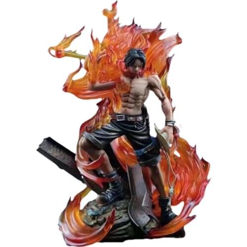 One Piece GK Action Figure Model Luffy ACE Figures Figurine Anime PuCollection modle Exquisite Quality Desktop Decoration figma