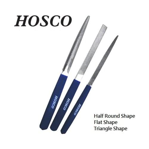 Hosco Professional Luthier Tools - Nut and Saddle Shaping Files