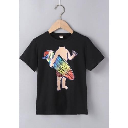 Summer Kids Clothing 2021 Fashion Clothes Skateboard Boy Short Sleeve T-shirts Cool Boys Clothes Cotton Children Clothes 5-10Y