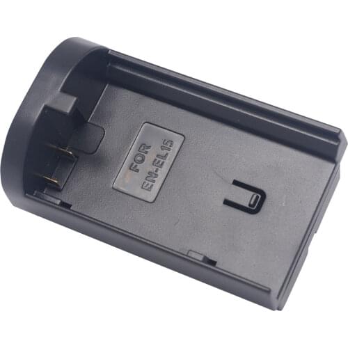 Mcoplus for Nikon EN-EL15 to F570/F770/F970 Battery Adapter/Holder Converter LED Light for Nikon to for Sony Battery Pack