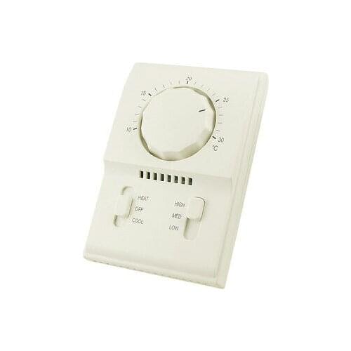 High Med Low Modes Switch AC 220V Heating Control Mechanical Thermostat
