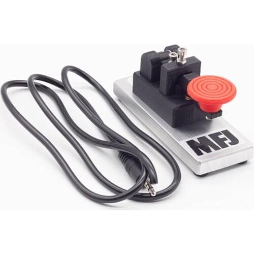 MFJ-566M portable key amateur radio hand key Morse CW telegraph
