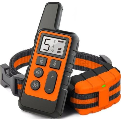 Bark Remote Control Dog Trainer Collar Electric Shock Collar Anti-Dog Barking Dog Remote Control Large Medium Sized Small Dog