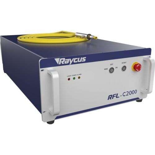 Secondhand Raycus 2000W Fiber Laser Power Source For Metal Cutting