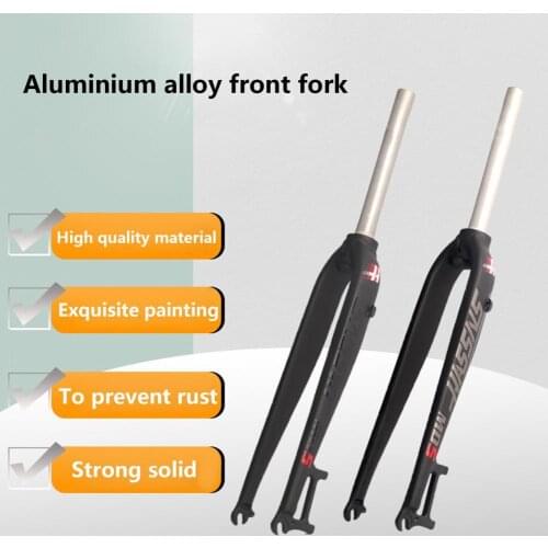 Professional Anti-rust High Hardness Bicycle Front Fork Bike Accessory Bicycle Fork Save Effort for Mountain Bike