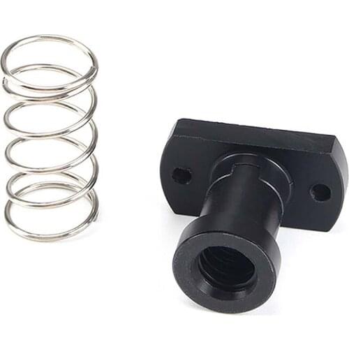 T8 POM Anti Backlash Spring Loaded Nut Elimination Gap Nut for 3D Printer Accessories