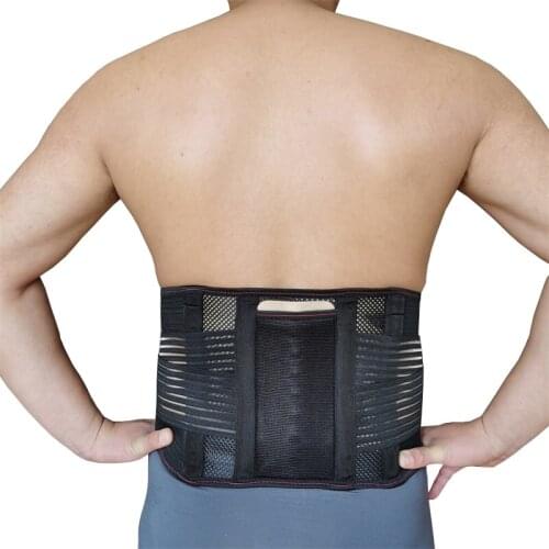 Adjustable Double Pull Tourmaline Selfheating Therapy Waist Belt Corset Orthopedic Posture Corrector Brace Lower Back Support Be