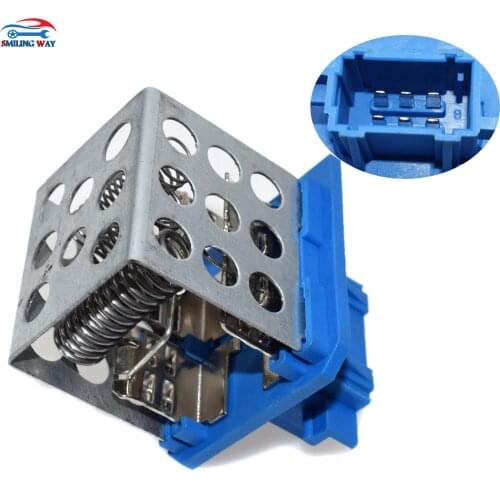 SMILING WAY# Heater Blower Motor Fan Resistor For Peugeot 206 CC SW Citroen C5 III Xsara Picasso N68 MPV 6450EP / 6450.EP