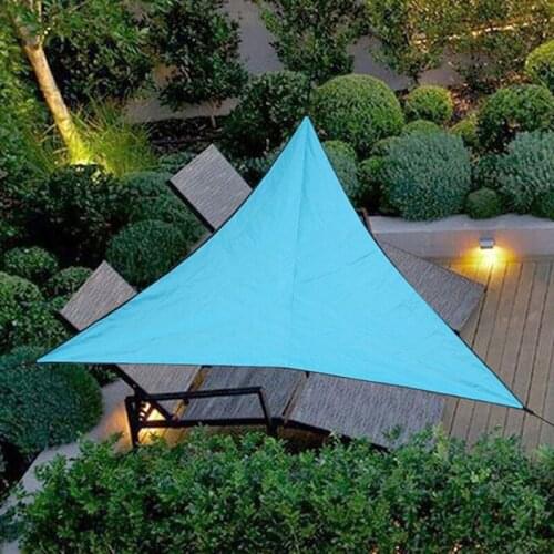 Sun Shade Sail Canopy for 98%UV Block Waterproof Triangle Sun Shade Sail Awning Outdoor Facility&Activities Sun Canopy Tent