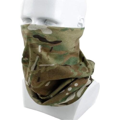 TMC Tactical Dustproof Face Towel Multi Purpose Scarf Multicam 100% Cotton for Airsoft Hunting Cycling Protective Free Shipping