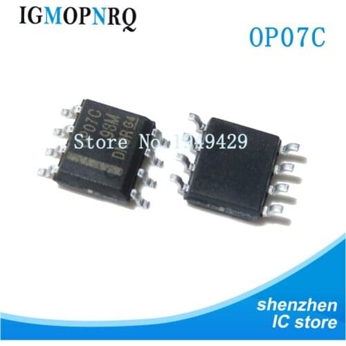 10PCS OP07CDR SOP8 OP07C SOP OP07 SOP-8 SMD new original