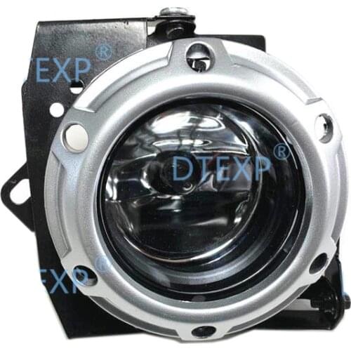 2007-2009 Silver Front Bumper Fog Light Cover for Airtreck Fog Lamp Cover for Outlander Ex Fog Lamp Support Led Halogen Lamp Drl