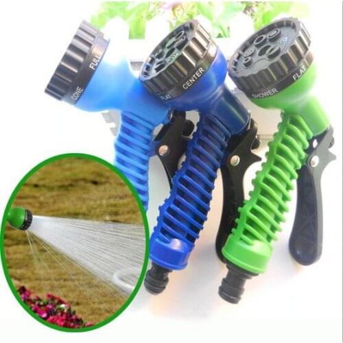 7 kinds of Multifunctional Garden Water Guns Sprayer Nozzles High-Pressure Spray Gun Garden Tools