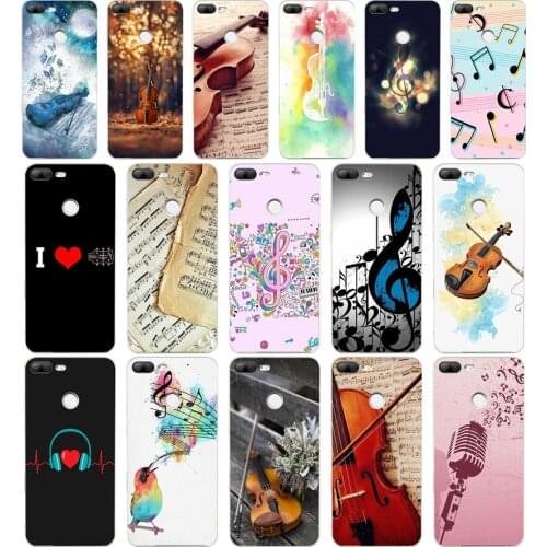 374FG Musical Notes Violin Classical Music gift Soft Silicone Tpu Cover phone Case for huawei Honor 9 10 20 Lite Pro