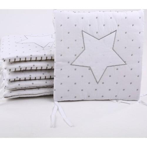 Baby Bumpers Cotton Animal Protector Pillow Cushion Infant Newborn Crib Protector Cot Pad Bumpers Bedding Sets Baby Room Decor