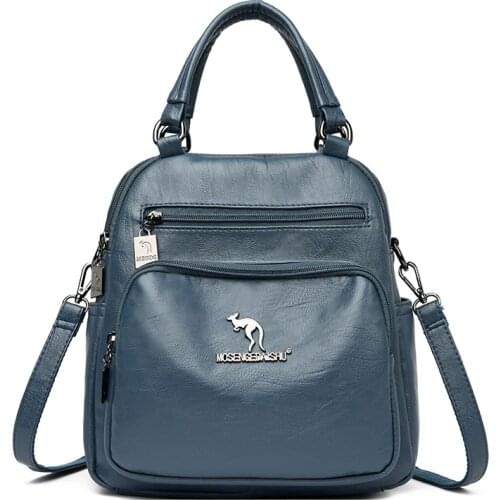 Designer Women Handbag Brown Tote Bag Pu Leather Purses Mutli-functional Daypack Soft Shoulder Bag Fashion Crossbody Bag