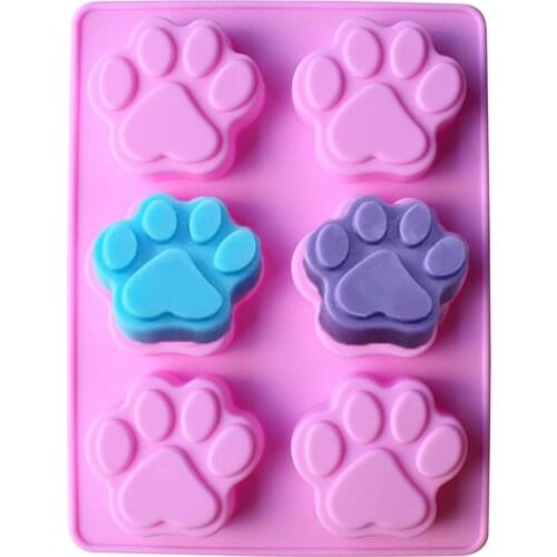 Cat Paw Print Bakeware Silicone Mould Cake Decorating Tools