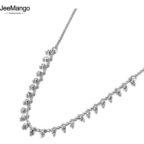 JeeMango Silver Chains