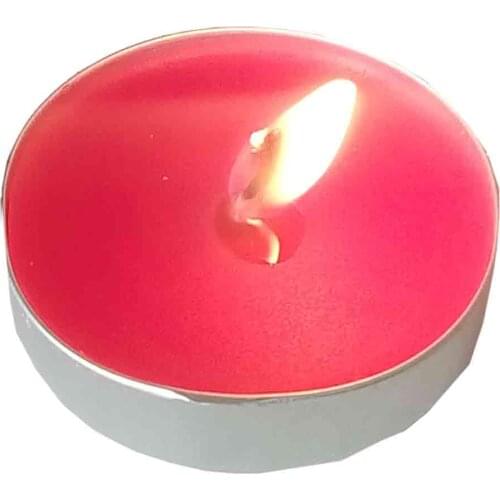 Tea Lights Red Candle 5 li 1 Package