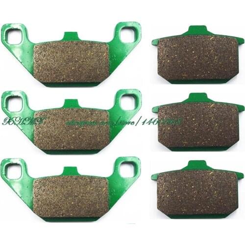 Brake Shoe Pads Set For Kawasaki Gtr1000 Gtr 1000 1986 1987 1988 1989 1990 1991 1992 1993 / Kz1200 Kz 1200 1987 & Up