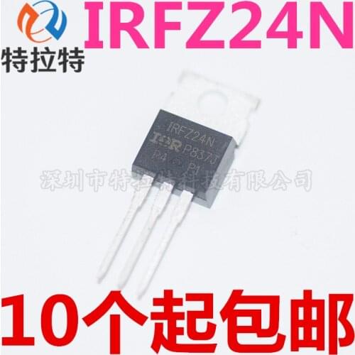 10PCS IRFZ24N TO220 IRFZ24NPBF TO-220 IRFZ24 new and original IC
