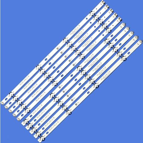 Nuevo 10 unids/set tira de LED para iluminacin trasera para LG 55UJ6300 55UJ6307 55UJ635V 55UJ634V 55UJ630V 55LJ5500 55UJ635
