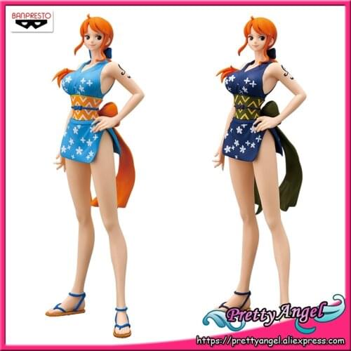 PrettyAngel - Genuine Banpresto Glitter & Glamours ONE PIECE STAMPEDE NAMI Wano Country STYLE Collection Figure