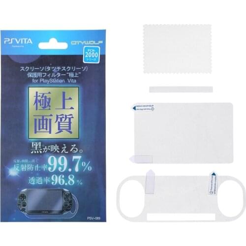 Ultra Clear Protective Film Surface Guard Cover for Psvita PSV 1000 Console