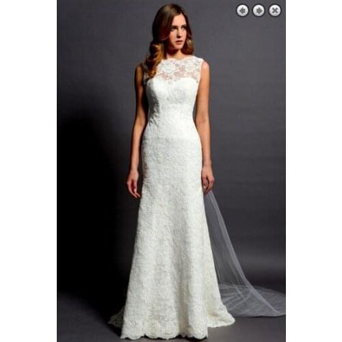 Free shipping new fashion 2016 hot bridal bride gown white long dress belt plus size designer lace backless wedding dresses