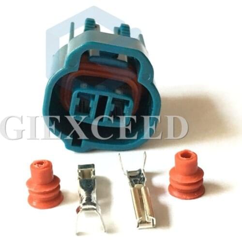 2 Sets 2 Pin 6189-0031 Reversing Radar Plug Fog Light Connector Wide Light Plug Socket For Toyota