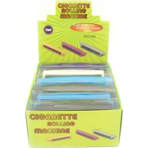 24Pcs Rolling Machine 110mm Smoking Accessories For Grinder Pipe Pipa Cigarette Manual Tobacco Herb Maker Roller Rolling Paper