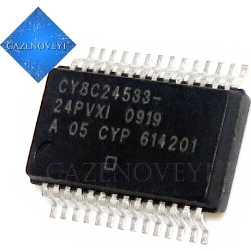 5pcs/lot CY8C24533-24PVXI CY8C24533 SSOP-28 In Stock