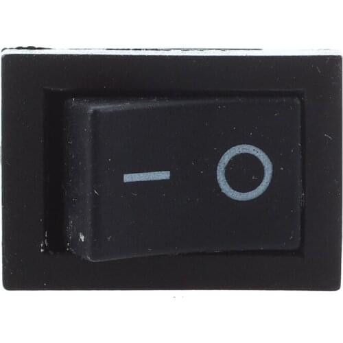 5 Pcs SPST On/Off Momentary Off Rocker Switch AC 250V/6A 125V/10A