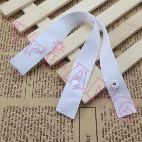 50 yards/lot, Quality Plastic Snap Fastener Tape / Round Snap Button Fastener Tape Infant Clothes Accessories