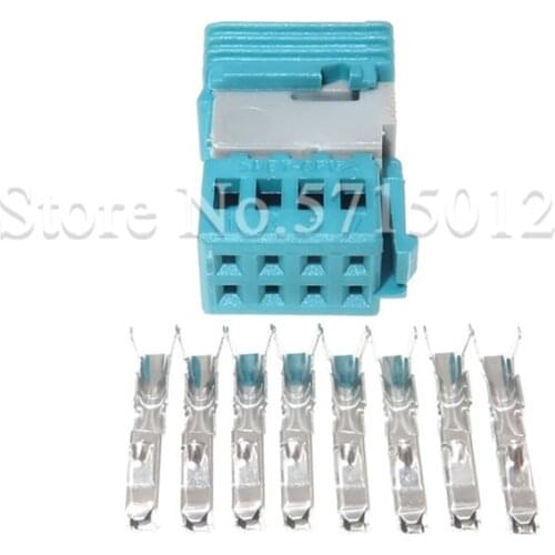 8 Hole 9-965382-2 Auto Reverse Motor Wire Plug Rearview Mirror Motor Cable Socket For VW