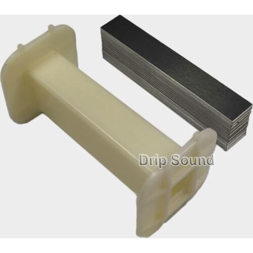 81*39*42mm Plastic Bobbin Wire Coil Winding Frame with Silicon Steel for DIY Amplifier Crossover Inductor