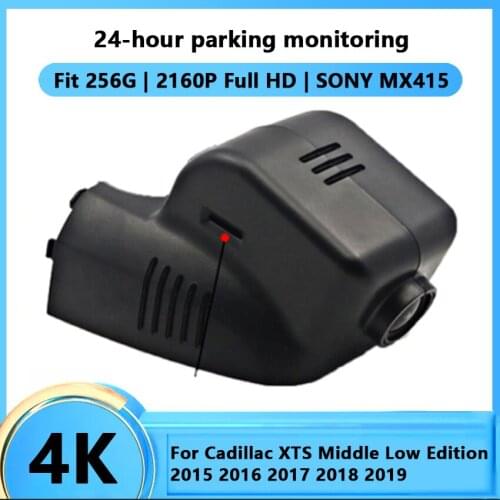 Car DVR Driving Video Recorder Car Front Dash Cam Camera For Cadillac XTS Middle Low Edition 2015 2016 2017 2018 2019 Full HD 4K
