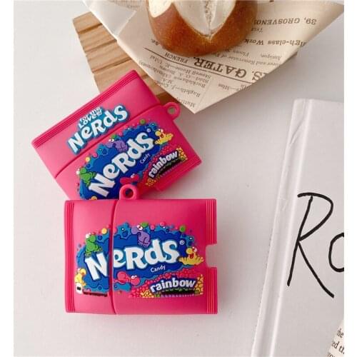 Brand sweet fruit candy 3D Case For AirPods 1 2 pro Charge Box Soft Silicone Wireless Bluetooth Earphone protective Cover Coque