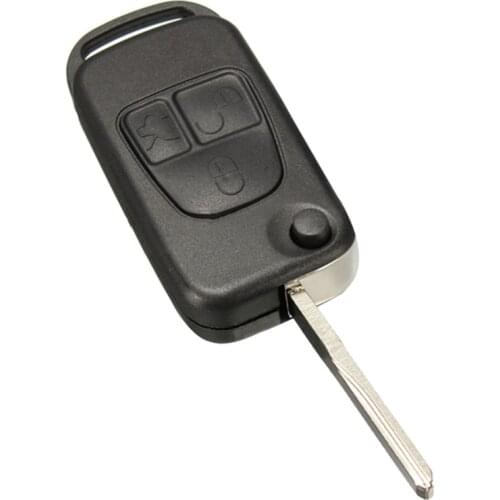 3 Button Remote Key Shell Case For Mercedes Benz ML C CL S SL SEL Class