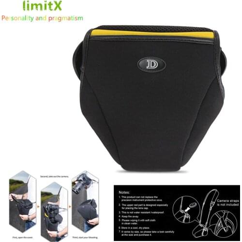 Camera Case Protective Pouch for Nikon D3500 D3400 D3300 D3200 D5600 D5500 D5300 D5200 D3100 D3000 with 18-55mm Lens