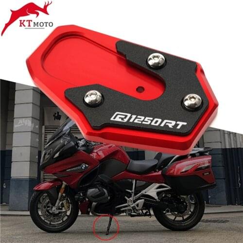 For BMW R1250RT R 1250RT R1250 RT 2018-2020 Motorcycle CNC High quality Kickstand Foot Side Stand Extension Pad Cover Protector