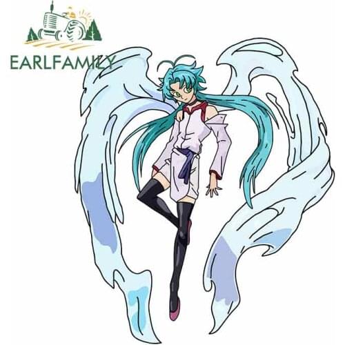 EARLFAMILY 13cm x 11.1cm for Yu-Gi-Oh Auto Decal Fashion Waterproof Window Fine Car Stickers Suitable for All Types of Vehicles