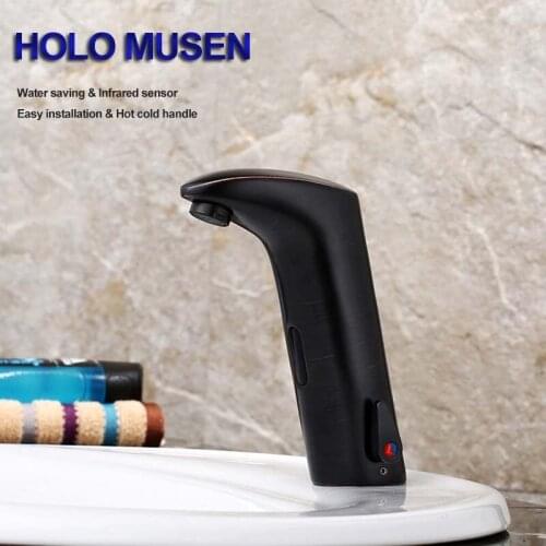 HOLO MUSEN Black Bath Faucets